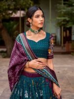Women's Traditional Printed Lehenga Choli Set with Bandhani Dupatta ? Festive & Navratri Wear - Image 5