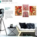 Set of Four Wall Paintings for Wall Dacoration Golden Framed Wall Paintings for Living Room & Bedroom Wall Art for Home Decoration & Office Wall Décor (13x10 inch CH-GD4-10) - Image 2
