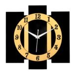Wooden Silent Non-Ticking Wall Clock for Home Stylish Latest Designer Wall Clock for Home Living Room Bedroom Office Hall - Image 2