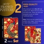 Set of Two Wall Paintings for Wall Dacoration Golden Framed Wall Paintings for Living Room & Bedroom Wall Art for Home Decoration & Office Wall Décor (14x11 inch CH-GD2-3) - Image 3