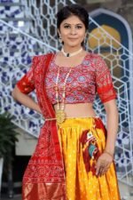 Women's Traditional Bandhani Ghagra Choli with Dupatta ? Navratri & Festive Wear - Image 13