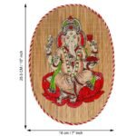 Bamboo Hand Crafted Wall Hangings Of Ganesh Ji For Home Decor | Ideal Gifts For Wedding And Festival - Image 4