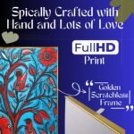 Set of Four Wall Paintings for Wall Dacoration Golden Framed Wall Paintings for Living Room & Bedroom Wall Art for Home Decoration & Office Wall Décor (13x10 inch CH-GD4-9) - Image 3