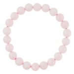 Rose Quartz Bracelet for Women Men's Gifts - Protection Healing Crystal Bracelet - 8mm Gemstone Beaded Adjustable