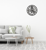 Wooden Silent Non-Ticking Wall Clock for Home Stylish Latest Designer Wall Clock for Home Living Room Bedroom Office Hall - Image 3