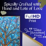 Set of Four Wall Paintings for Wall Dacoration Golden Framed Wall Paintings for Living Room & Bedroom Wall Art for Home Decoration & Office Wall Décor (13x10 inch CH-GD4-2) - Image 2