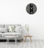 Wooden Silent Non-Ticking Wall Clock for Home Stylish Latest Designer Wall Clock for Home Living Room Bedroom Office Hall - Image 2