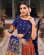Women's Traditional Printed Lehenga Choli Set with Embroidered Dupatta ? Festive Wear - Image 3
